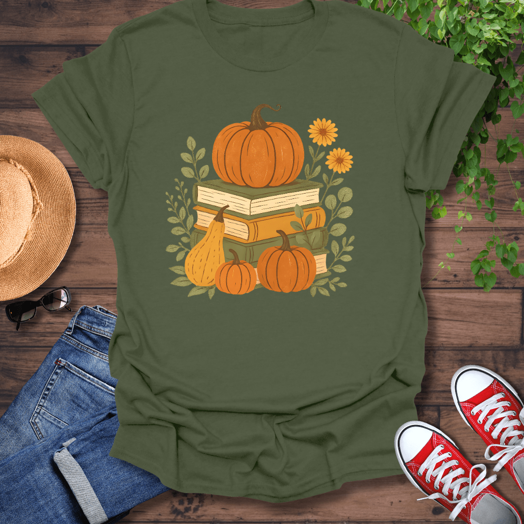 Fall Books T-Shirt