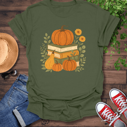 Fall Books T-Shirt