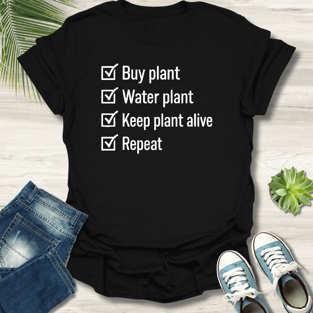 Plant Check List T-Shirt