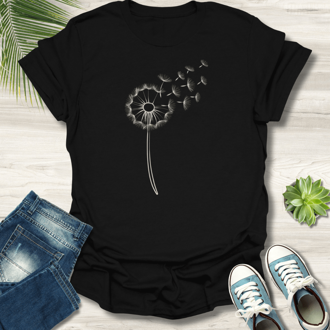 Dandelion In The Wind T-Shirt