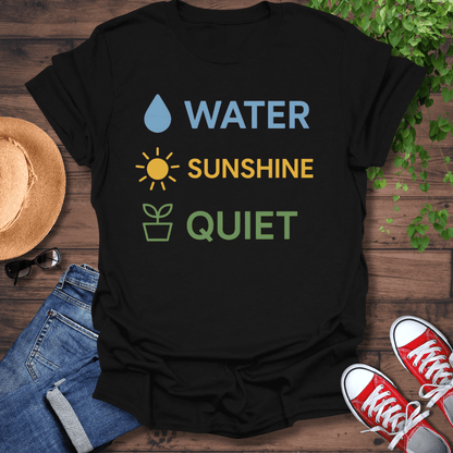Water Sunshine Quiet T-Shirt