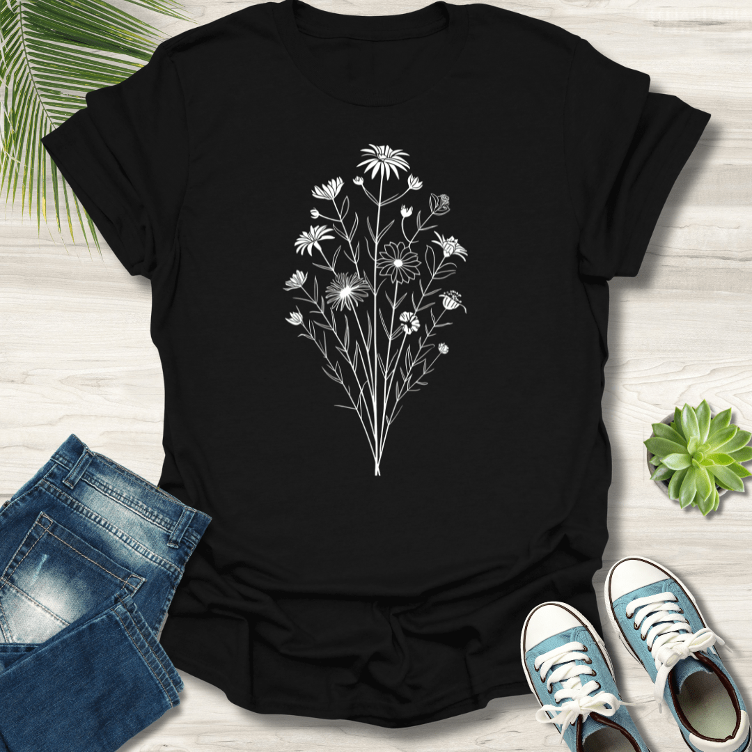 White Bouquet T-Shirt