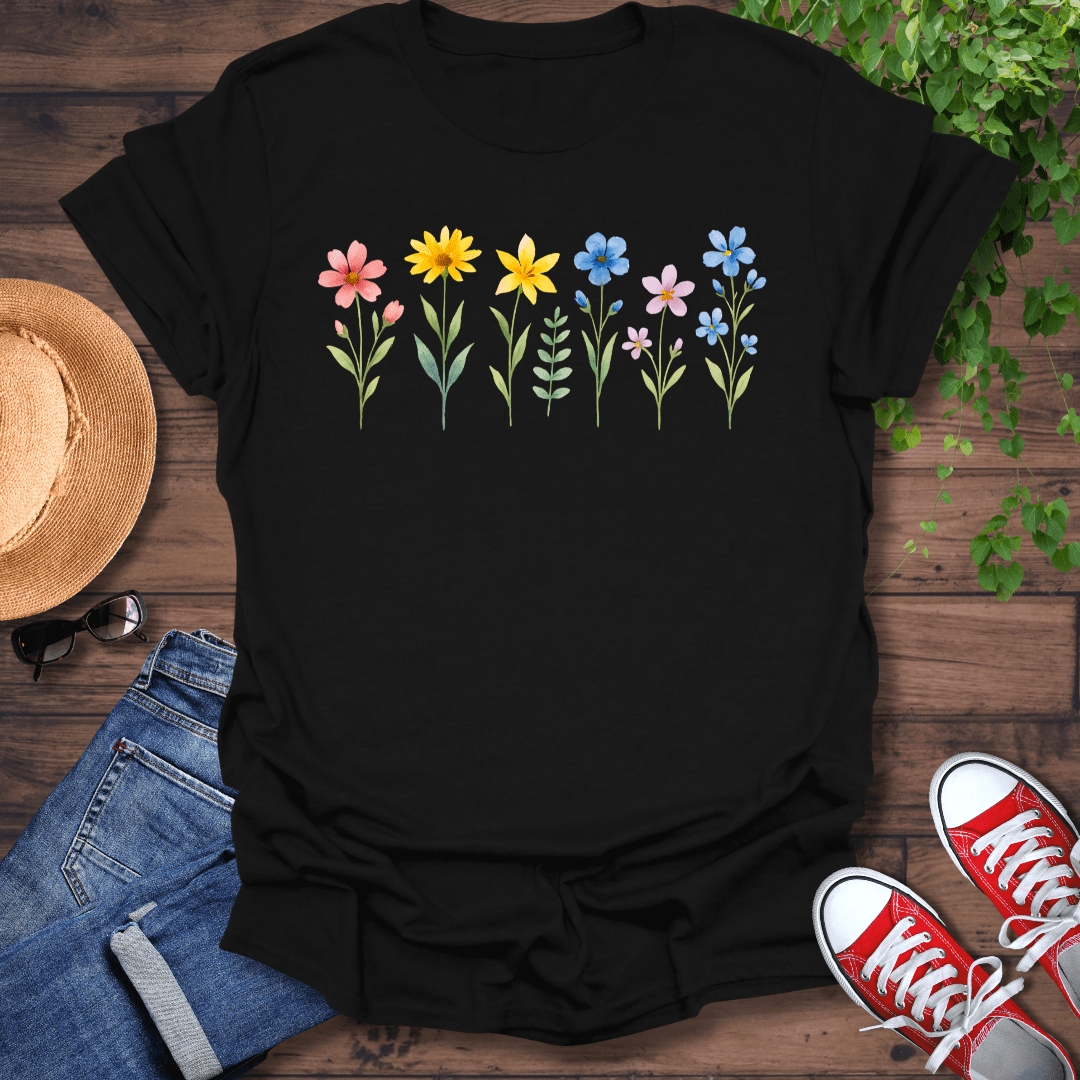 Flower Rainbow T-Shirt