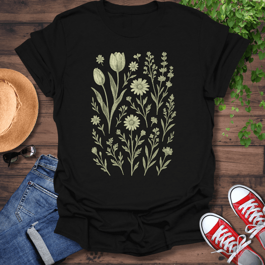 Flowers In Motion T-Shirt