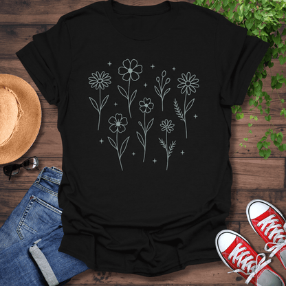 Stars & Flowers T-Shirt