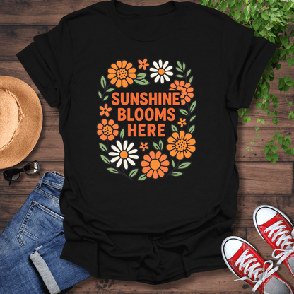 Blooms Here T-Shirt