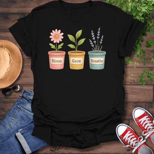 Bloom Grow Breathe T-Shirt