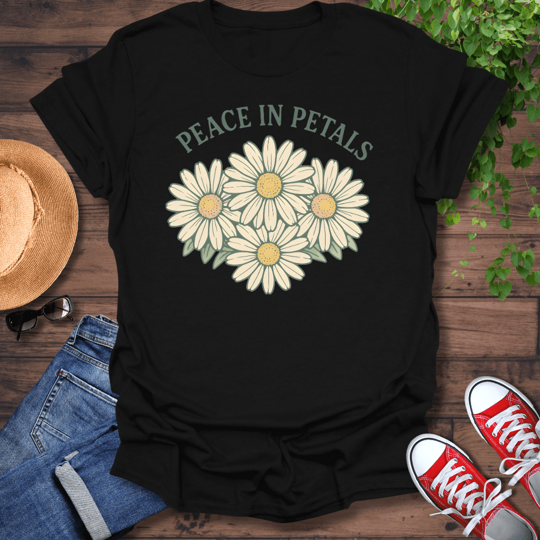 Peace In Petals T-Shirt