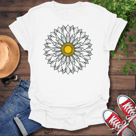 Mandala Sunflower T-Shirt