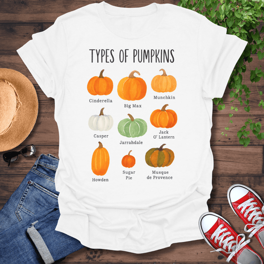 Types Of Pumpkins T-Shirt