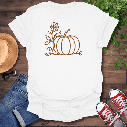 Pumpkin Simple T-Shirt