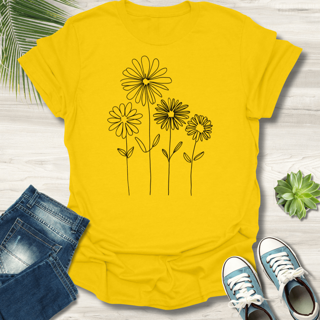 Simple Flowers T-Shirt