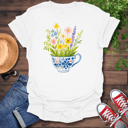 Bloomin Teacup T-Shirt