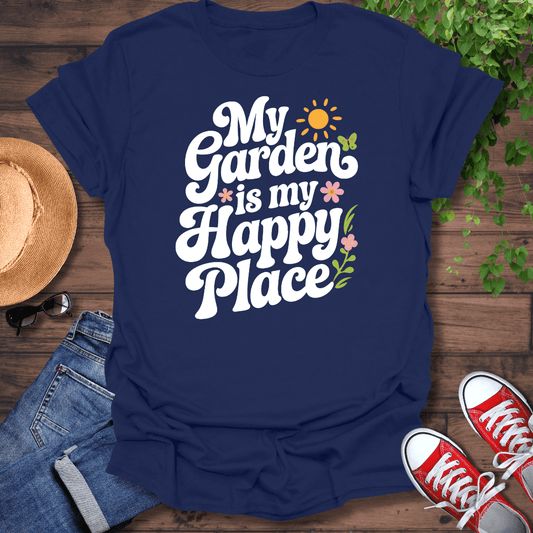 Garden Is My Happy Place T-Shirt