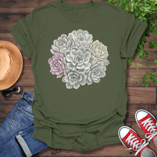 Bunch Of Succulents T-Shirt