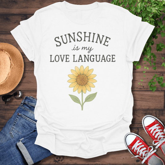 Sunshine Love Language T-Shirt