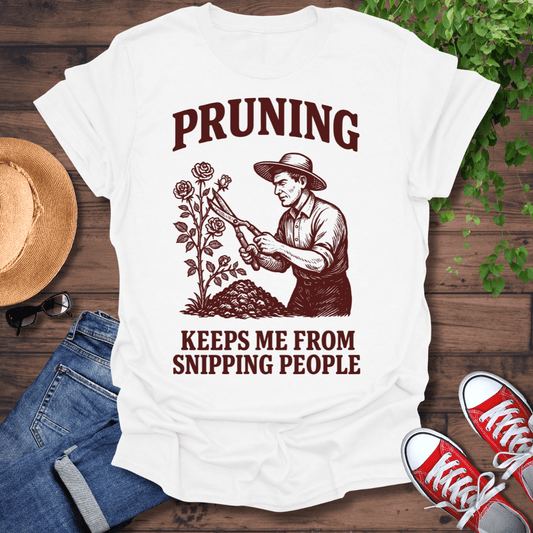 Snipping People T-Shirt