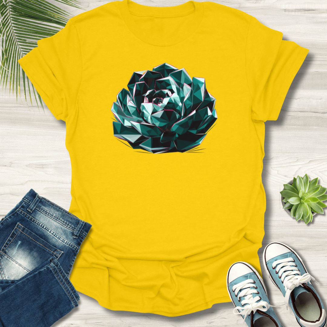 Geometric Succulent T-Shirt