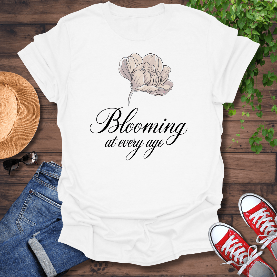 Blooming With Age T-Shirt