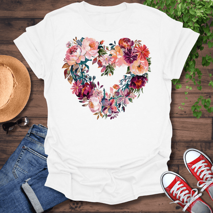 Watercolor Heart T-Shirt