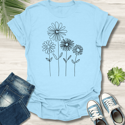 Simple Flowers T-Shirt