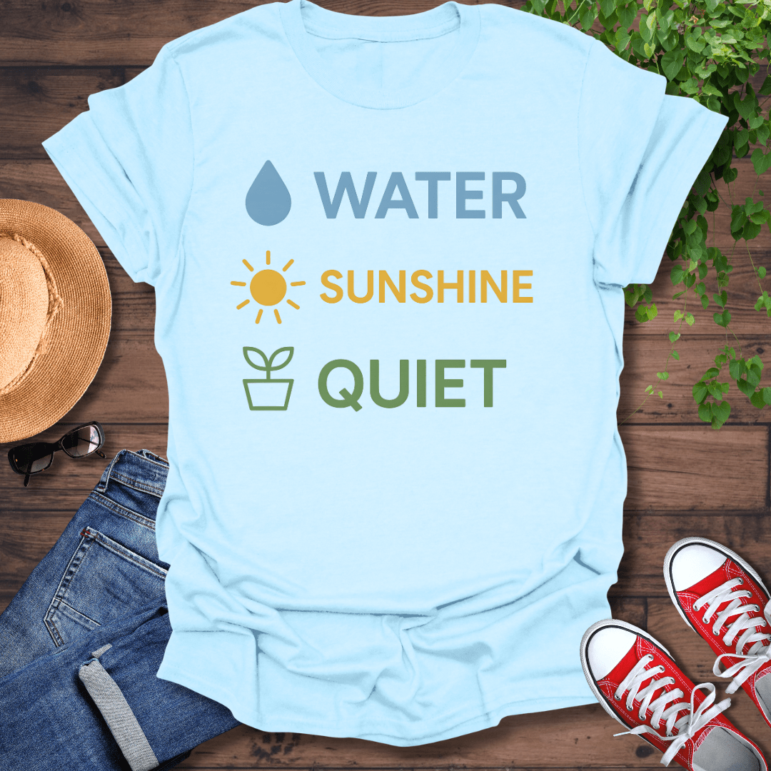 Water Sunshine Quiet T-Shirt