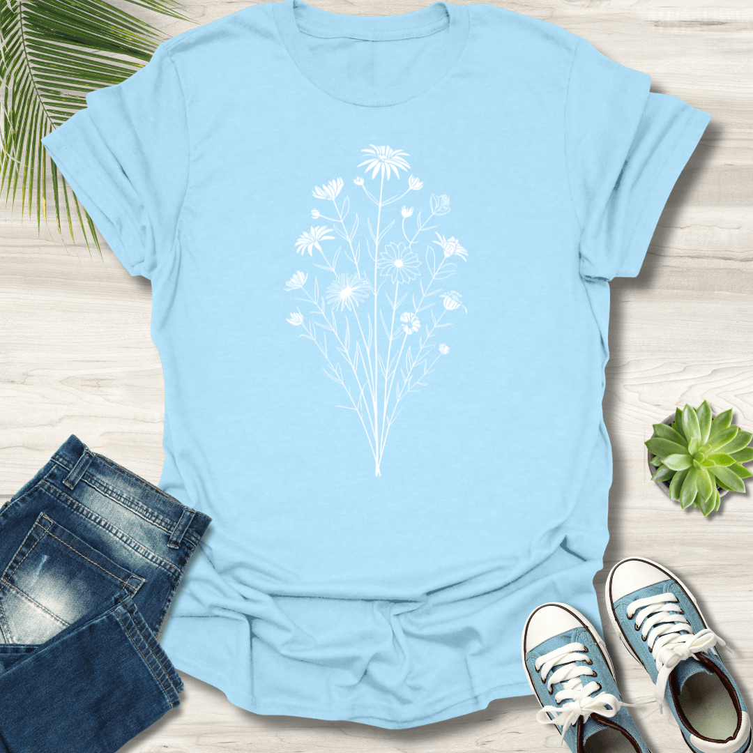 White Bouquet T-Shirt