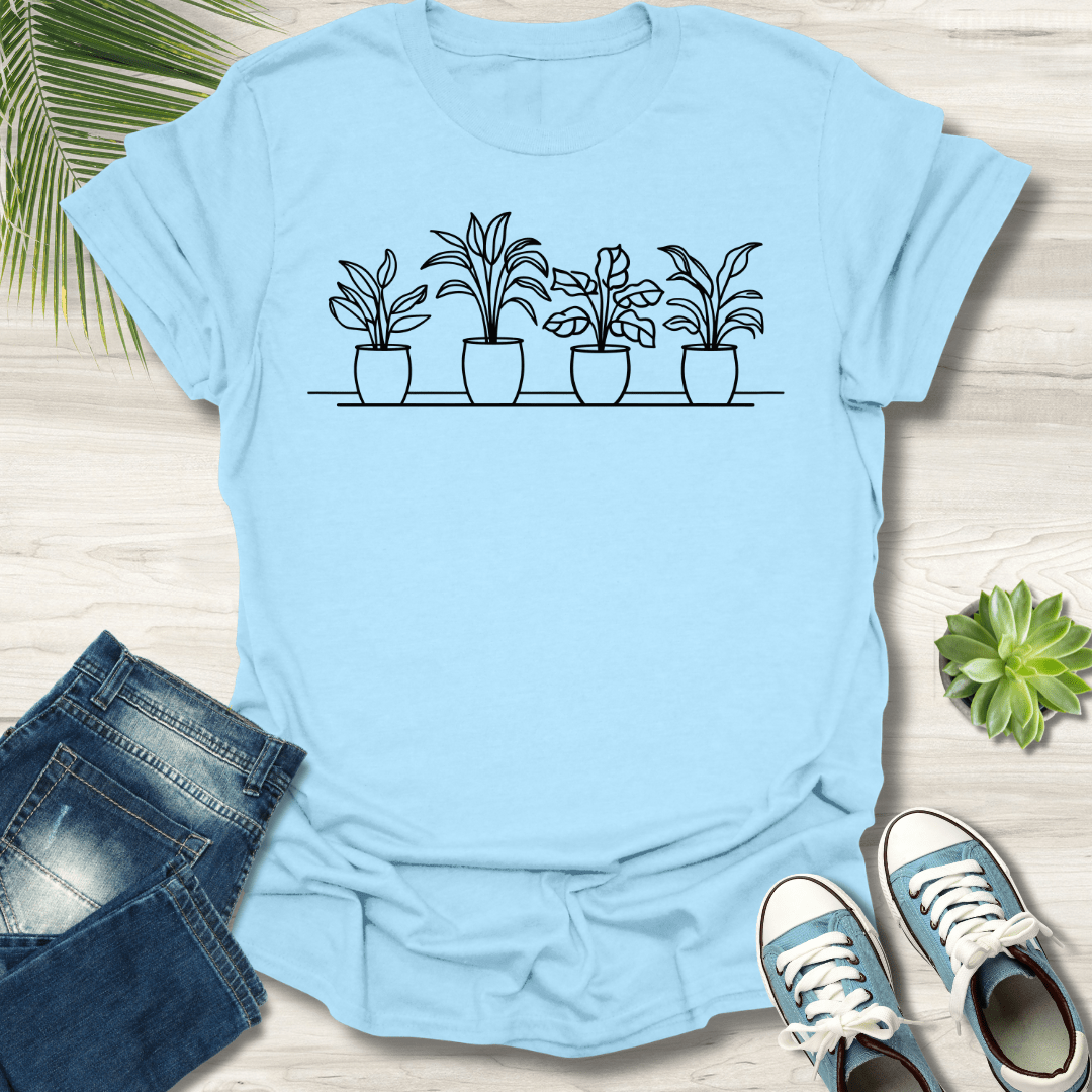 Plant Silhouette T-Shirt