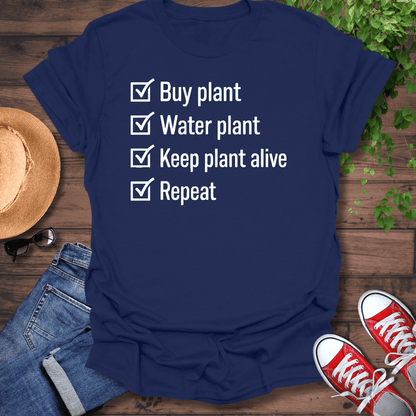 Plant Check List T-Shirt