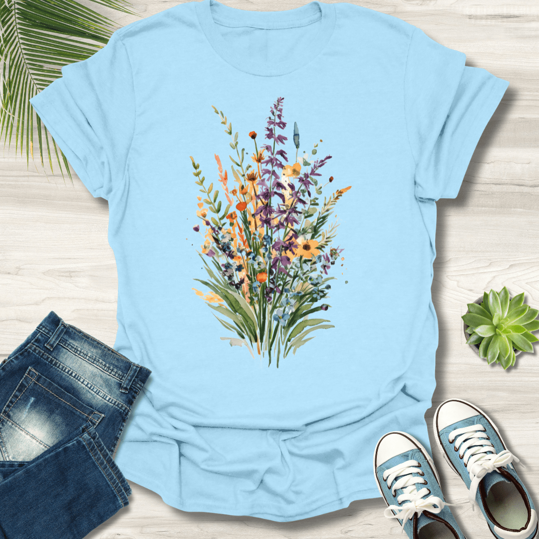 Colorful Flower Bouquet T-Shirt