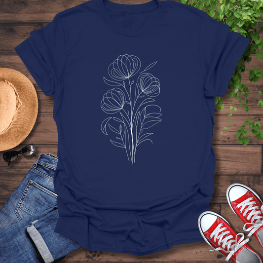 Elegant Bouquet T-Shirt