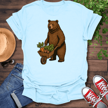 Bear In The Garden T-Shirt