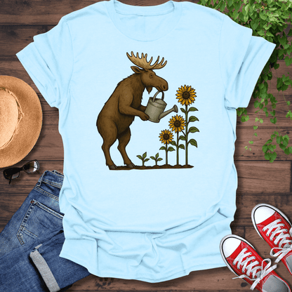 Watering Moose T-Shirt