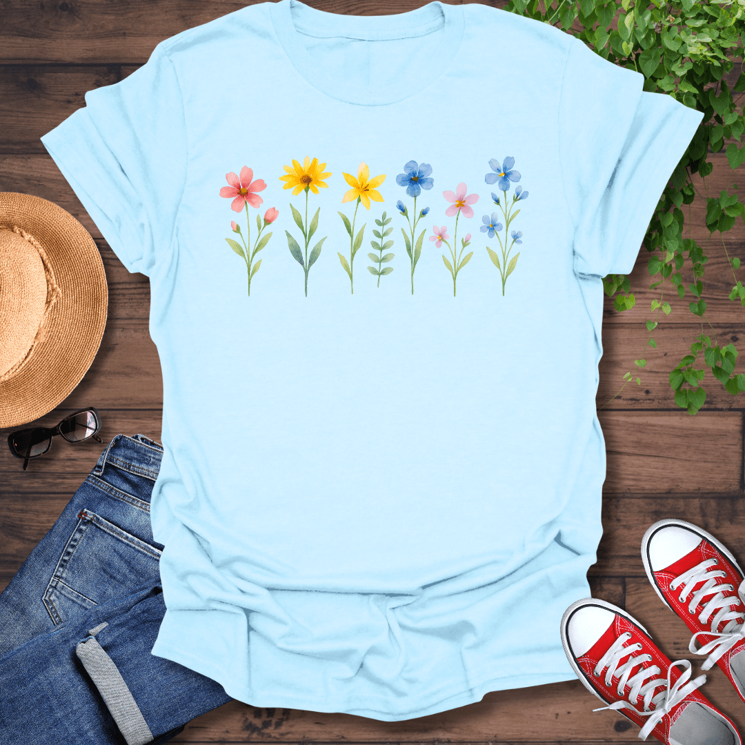 Flower Rainbow T-Shirt