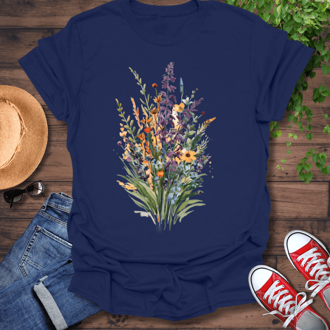 Colorful Flower Bouquet T-Shirt