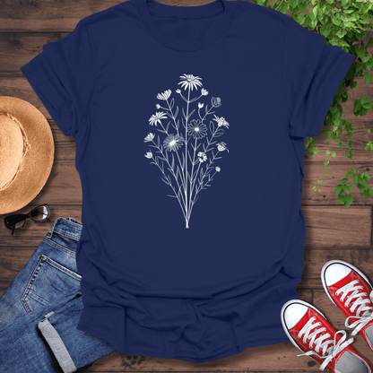 White Bouquet T-Shirt