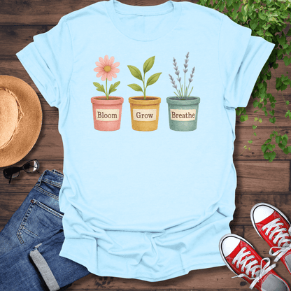 Bloom Grow Breathe T-Shirt