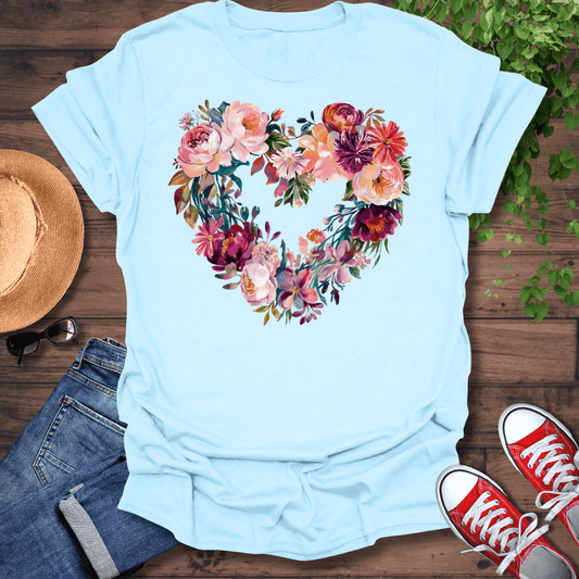 Watercolor Heart T-Shirt