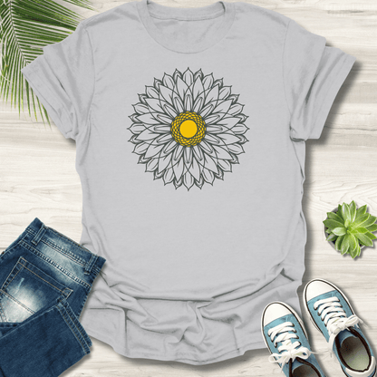 Mandala Sunflower T-Shirt