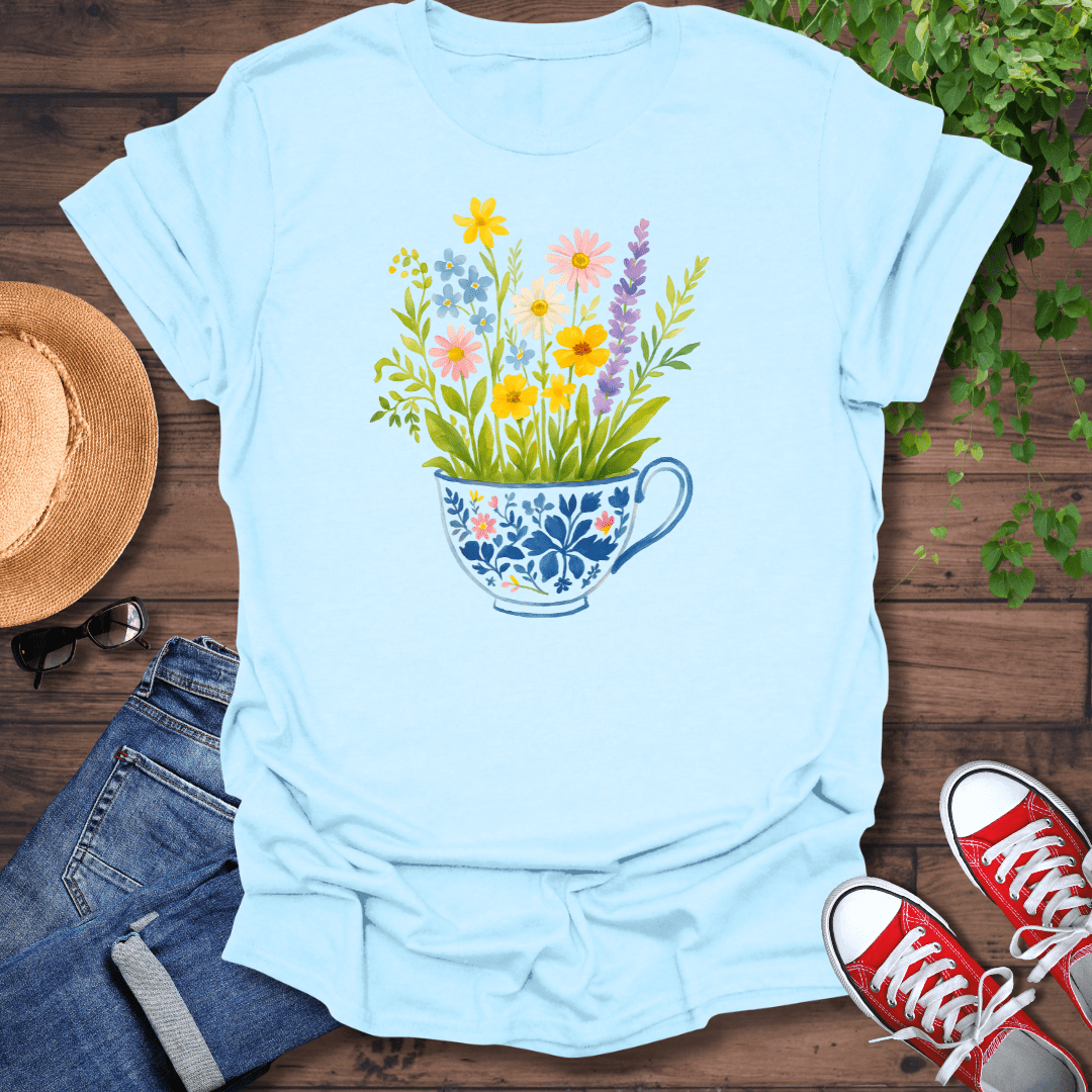 Bloomin Teacup T-Shirt