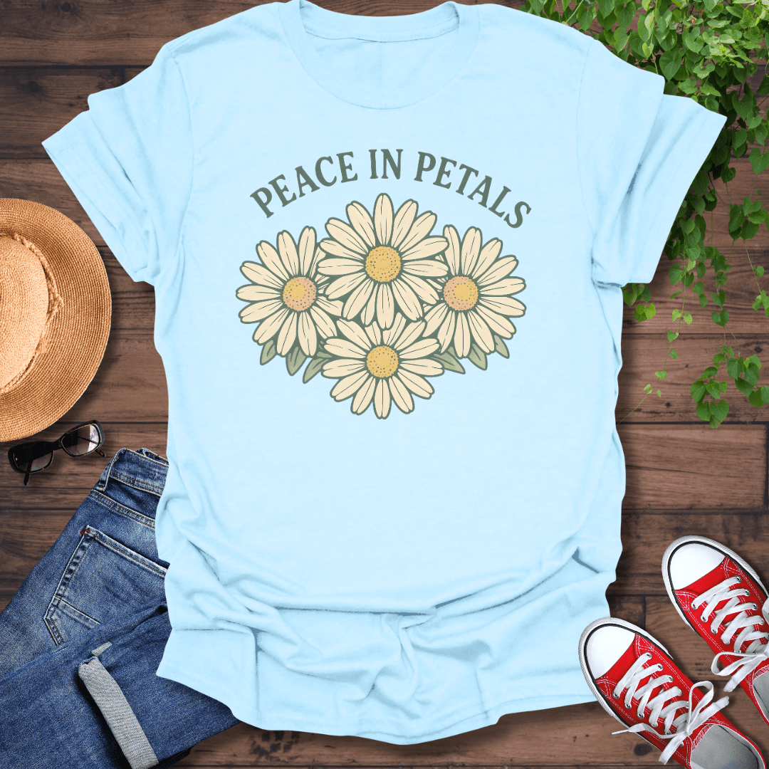 Peace In Petals T-Shirt