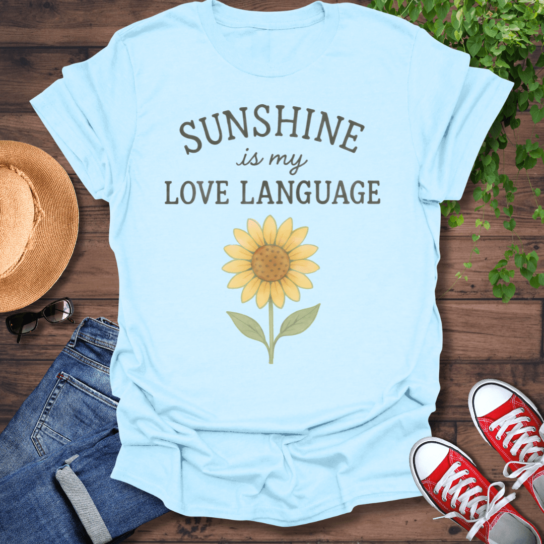 Sunshine Love Language T-Shirt