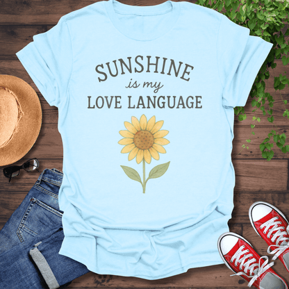 Sunshine Love Language T-Shirt