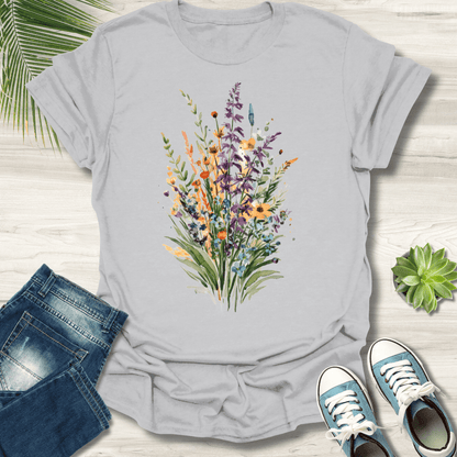 Colorful Flower Bouquet T-Shirt