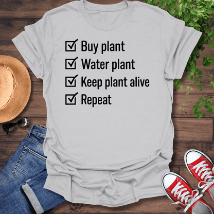 Plant Check List T-Shirt