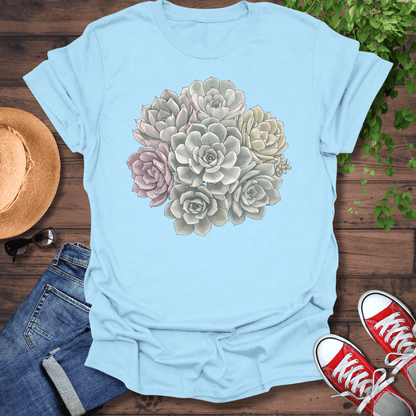 Bunch Of Succulents T-Shirt