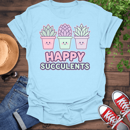 Happy Succulents T-Shirt