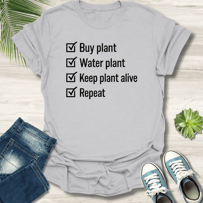 Plant Check List T-Shirt