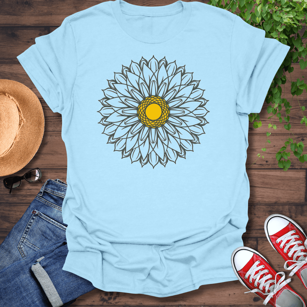 Mandala Sunflower T-Shirt