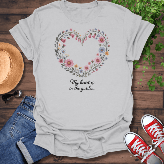 Heart In The Garden T-Shirt